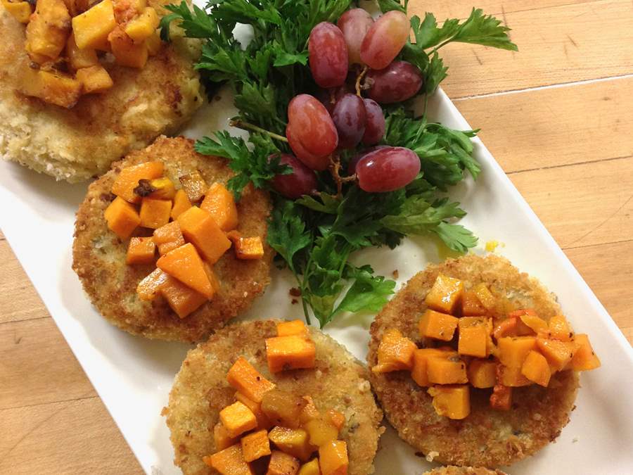 Risotto cakes